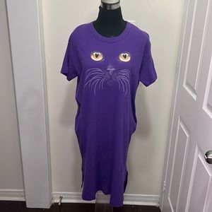 EasyWear Creepy Cat Print Lounge wear Size OS